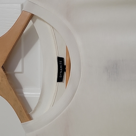 DYNAMITE Tee, Cream, M - Picture 4 of 6